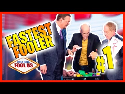 Jandro on Penn &amp; Teller FOOL US : FASTEST FOOLER IN HISTORY