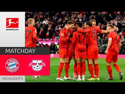 Bayern Munich vs RB Leipzig 5-1 Highlights Goals | Bundesliga 2024/25